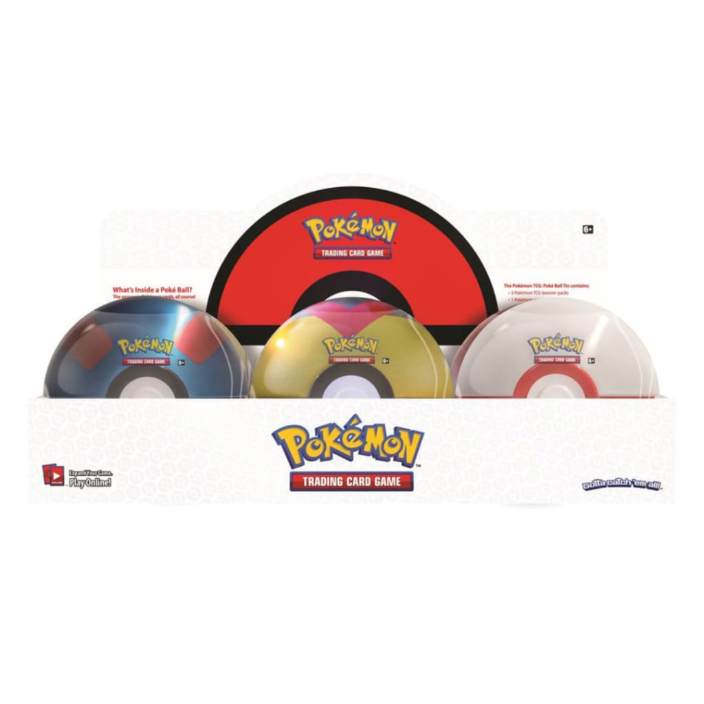 2021 Pokeball Tin x1 (Randomly Selected)