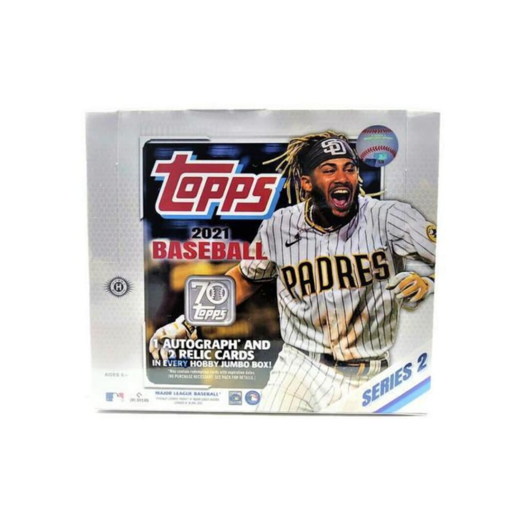 2021 Topps Baseball Series 2 Jumbo Hobby Box - Booster