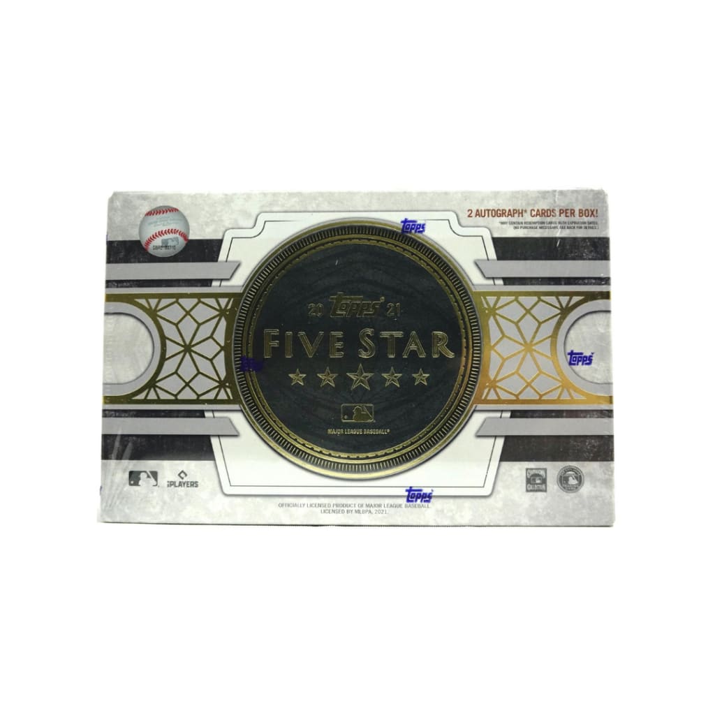 2021 Topps Five Star Baseball Hobby Box - hobby box