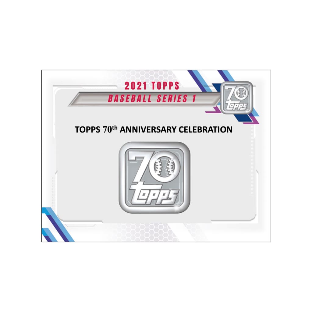 2021 Topps Series 1 Baseball Jumbo Hobby - Booster Box
