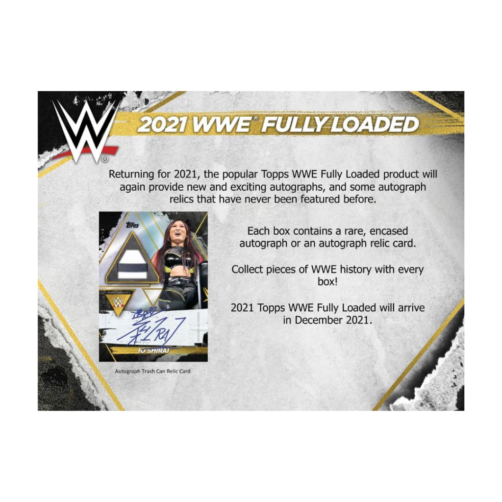 2021 Topps WWE Fully Loaded Wrestling Hobby Box - Sports