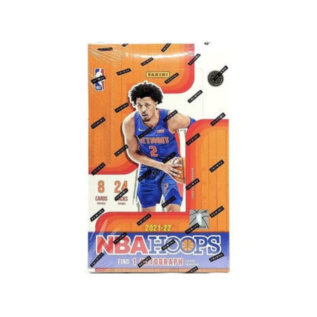 2021/22 Panini NBA Hoops Basketball Hobby Box - Collectible