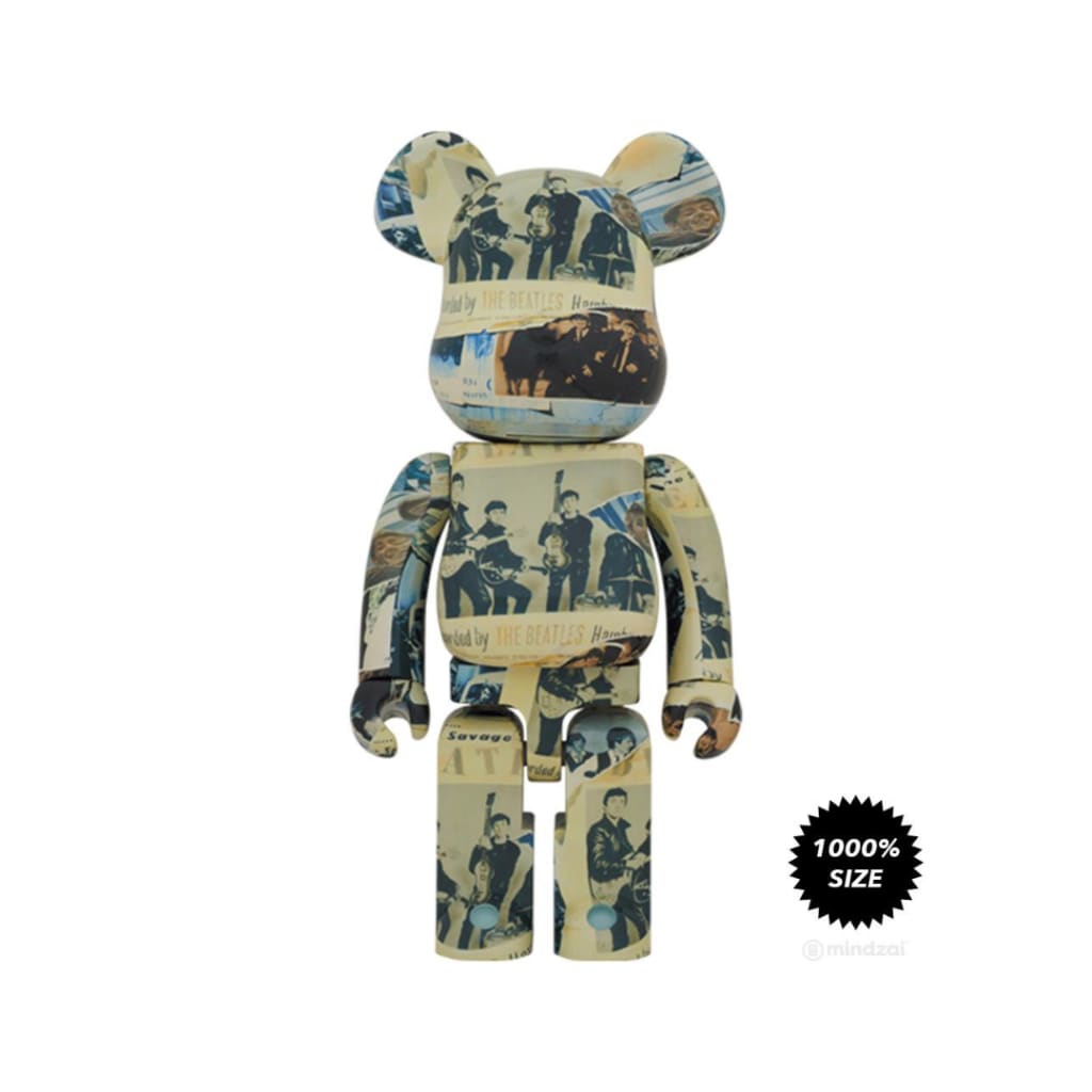 The Beatles ’Anthology’ 1000% Bearbrick by Medicom Toy