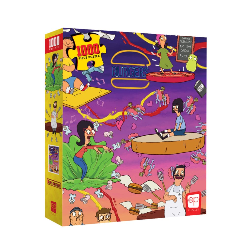 Bob’s Burgers “burger Dreams” 1000 Piece Puzzle - Board