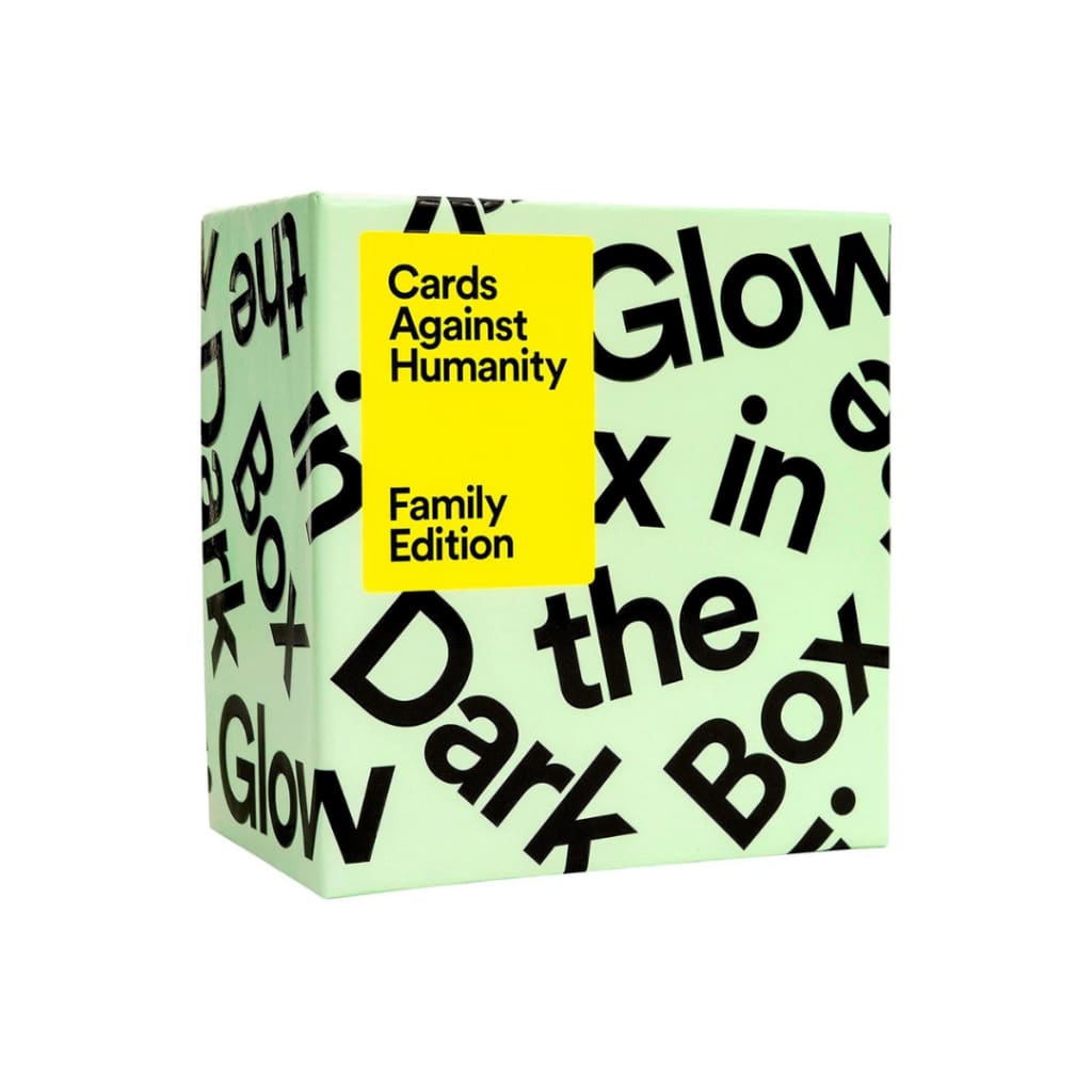 Cards Against Humanity Family Edition: Glow in The Dark Box