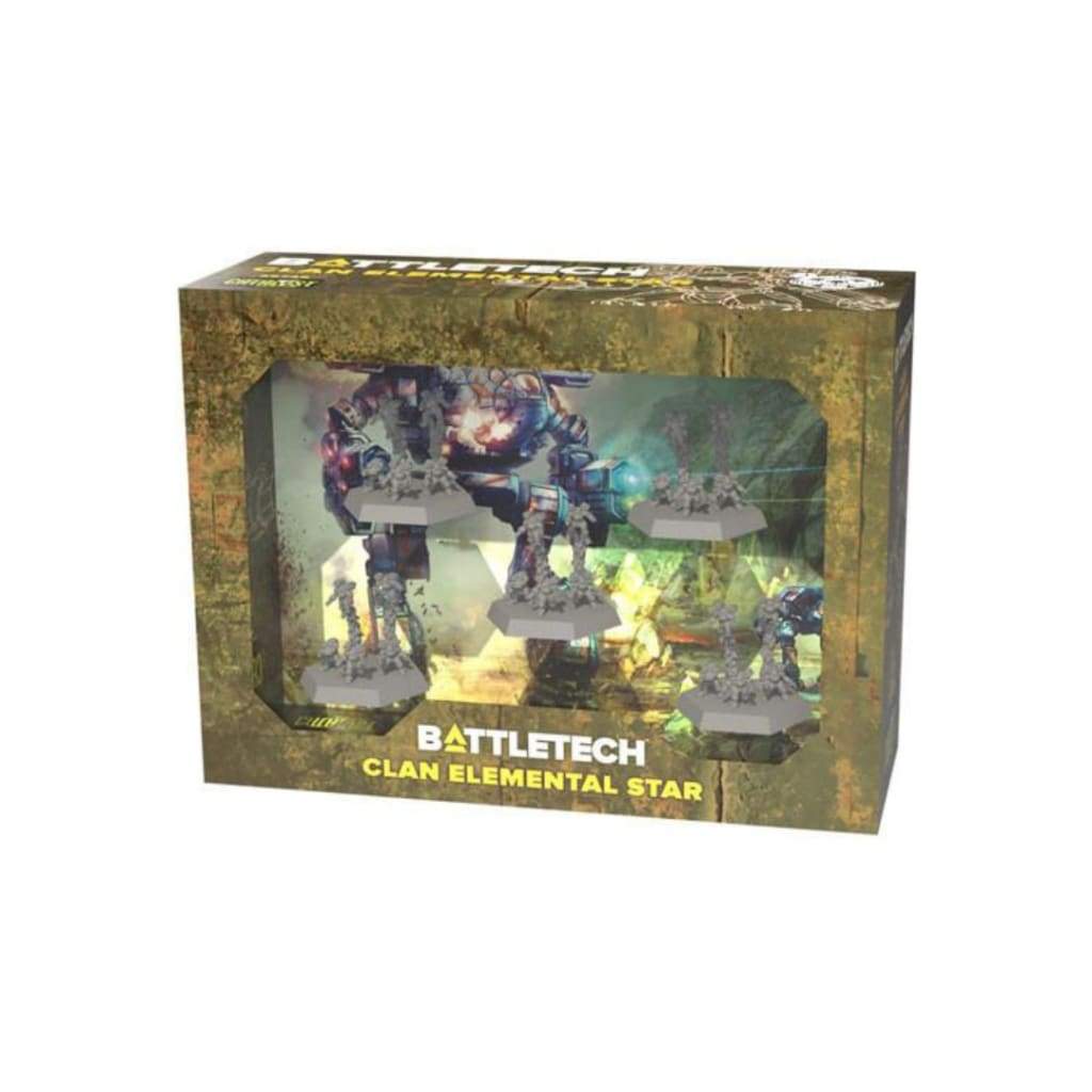 Battletech: Clan Elemental Star - Miniatue