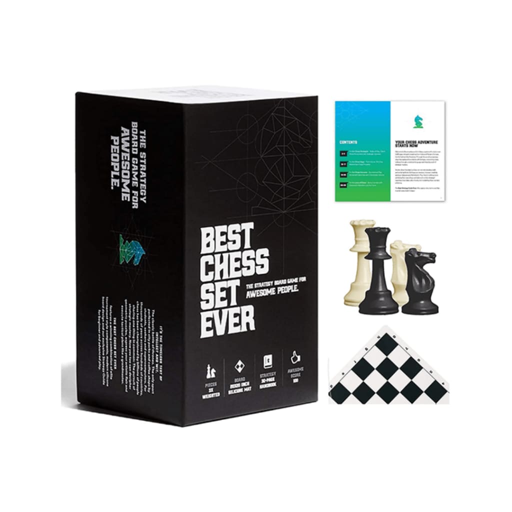 Best Chess Set Ever (Black) - Board Games