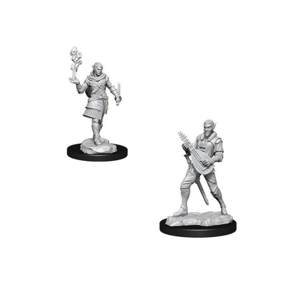 Critical Role Unpainted Minis: Pallid Elf Rogue/ Bard Male