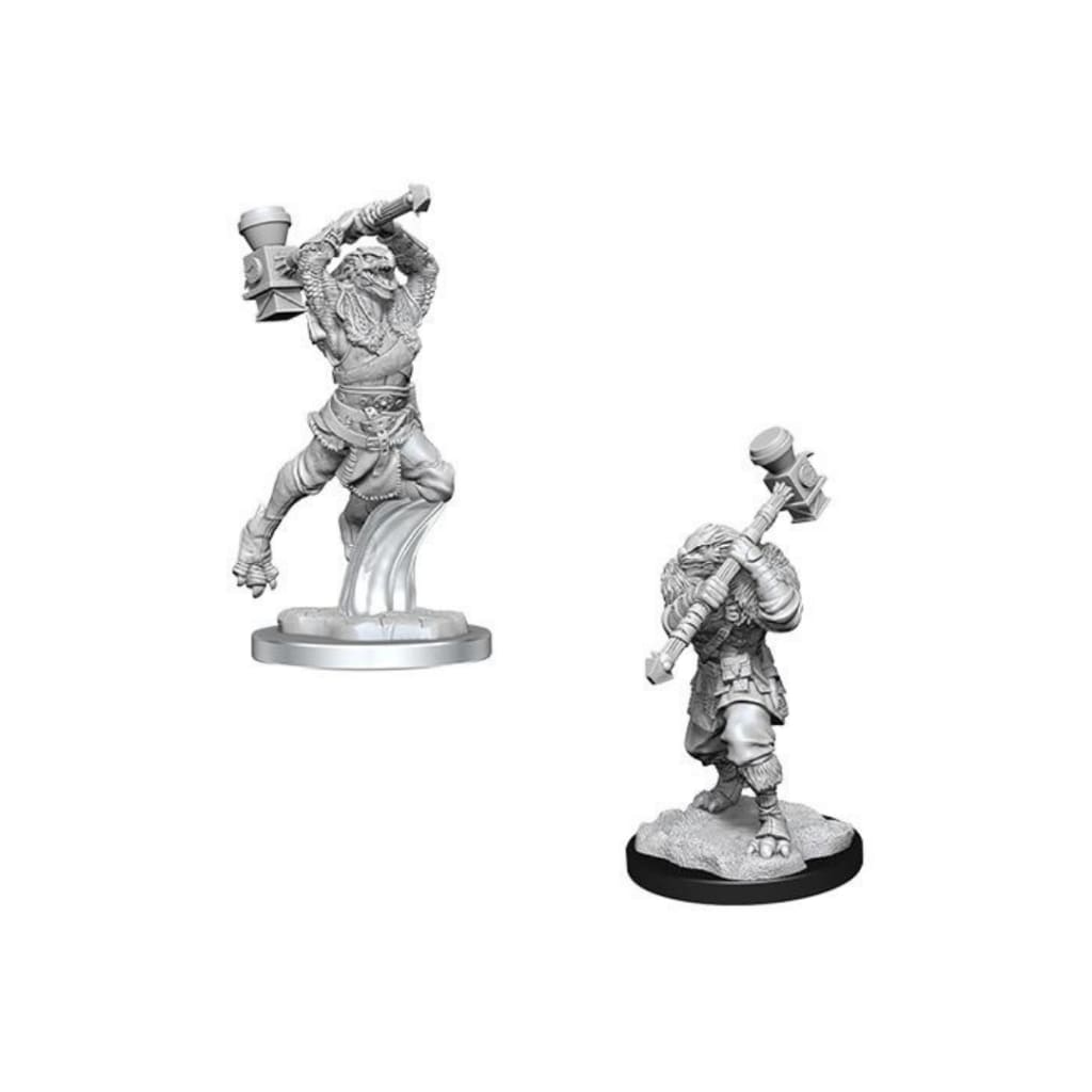 Critical Role Unpainted Minis: Ravenite Half-Dragon Female