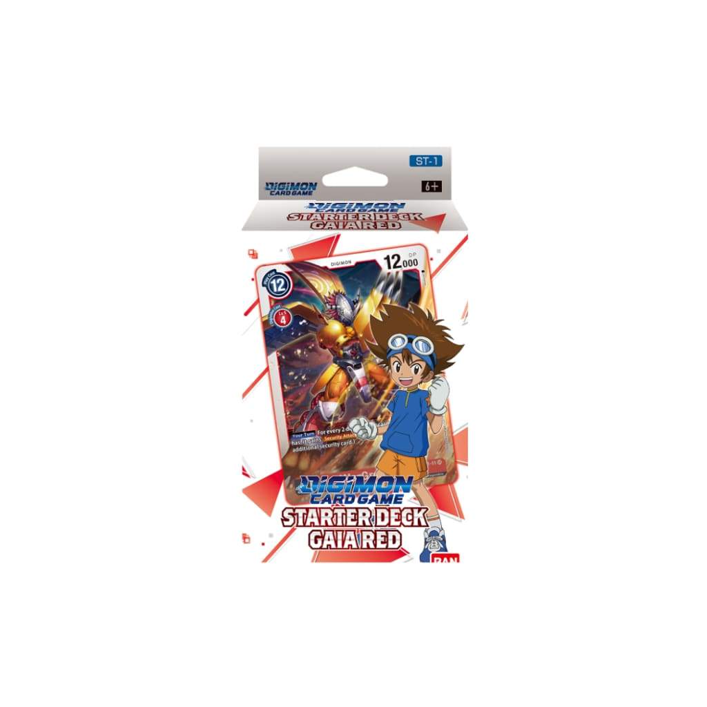 Digimon Card Game - Starter Deck ’gaia Red’ - Theme