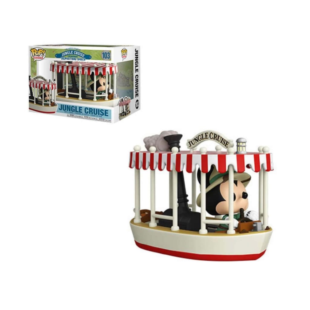Disney Jungle Cruise Skipper Mickey with Boat Funko Pop!
