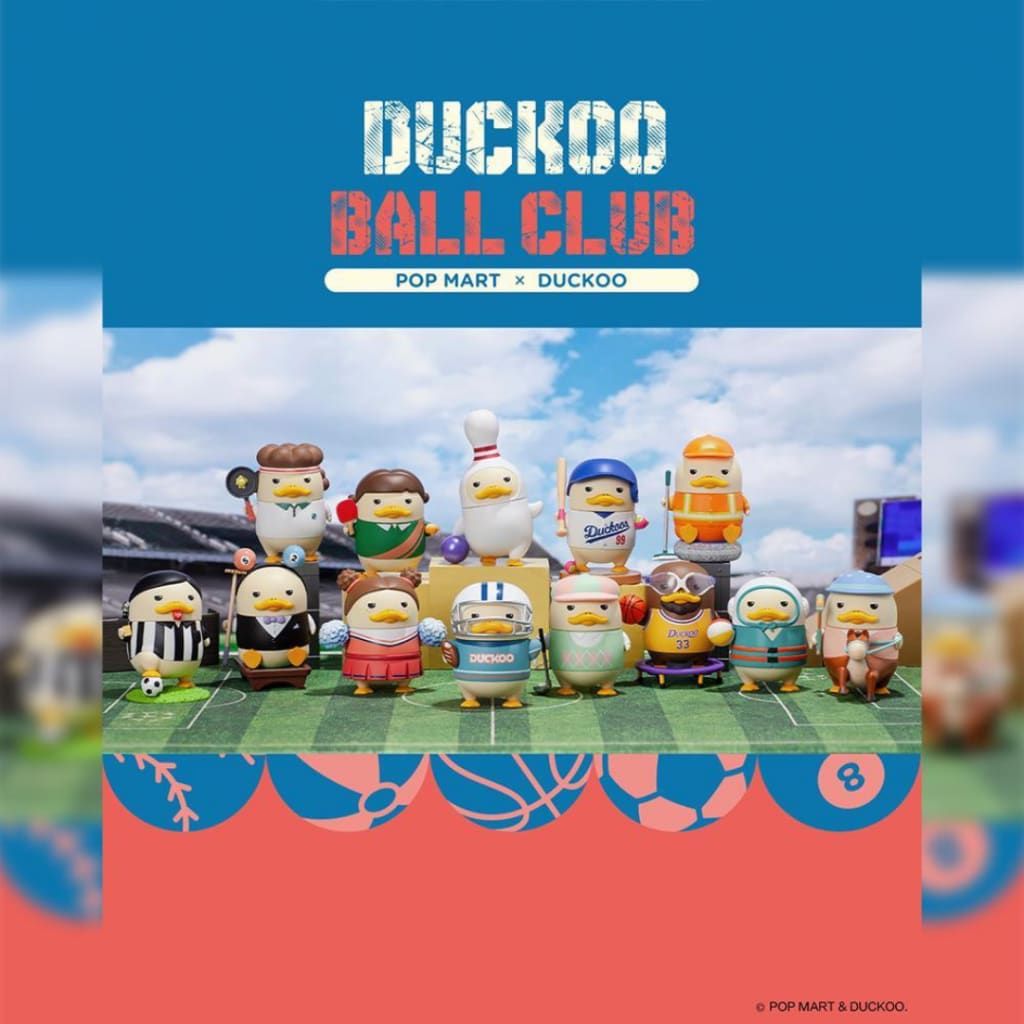 Duckoo Ball Club series by POP MART - Toys
