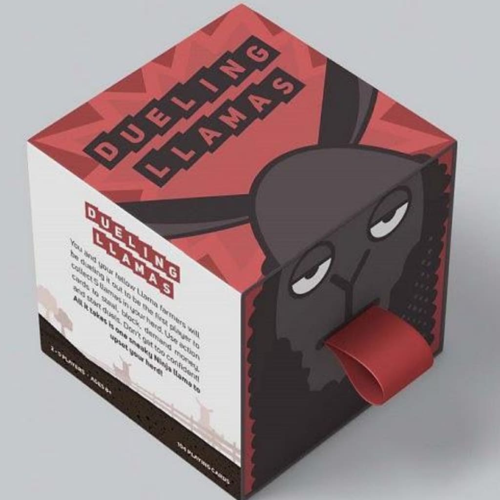 Dueling Llamas Card Game - Board Games