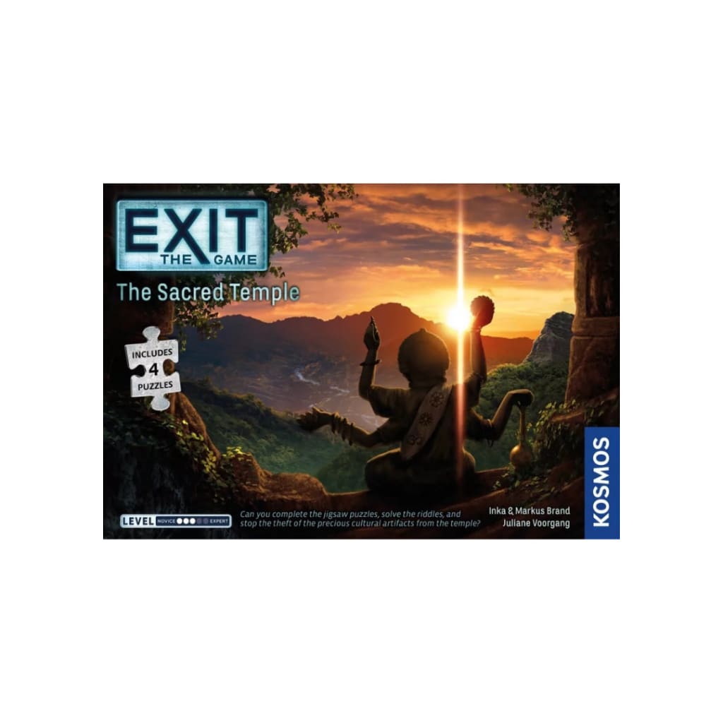 Exit The Game Plus Puzzle: Sacred Temple - Board Games