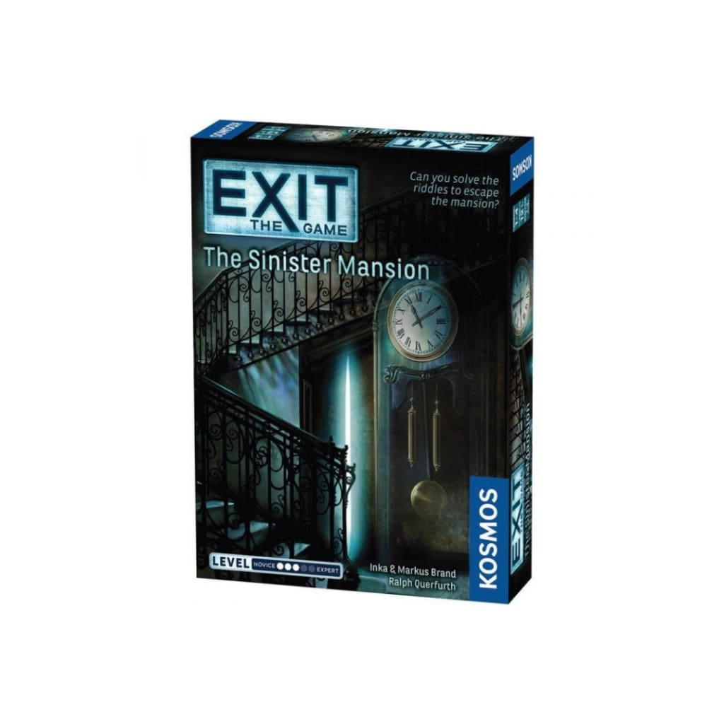 Exit The Game: Sinister Mansion - Board Games