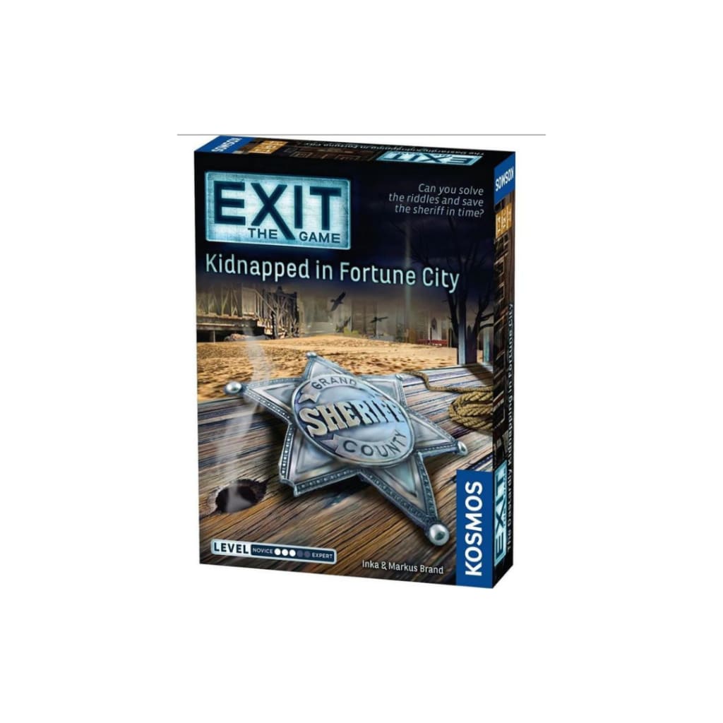 Exit: Kidnapped In Fortune City - Board Games