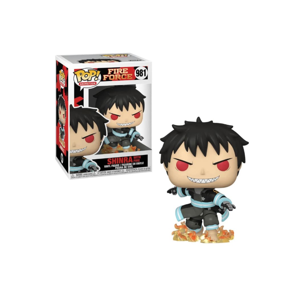 Fire Force Shinra with Pop! Vinyl - Toys