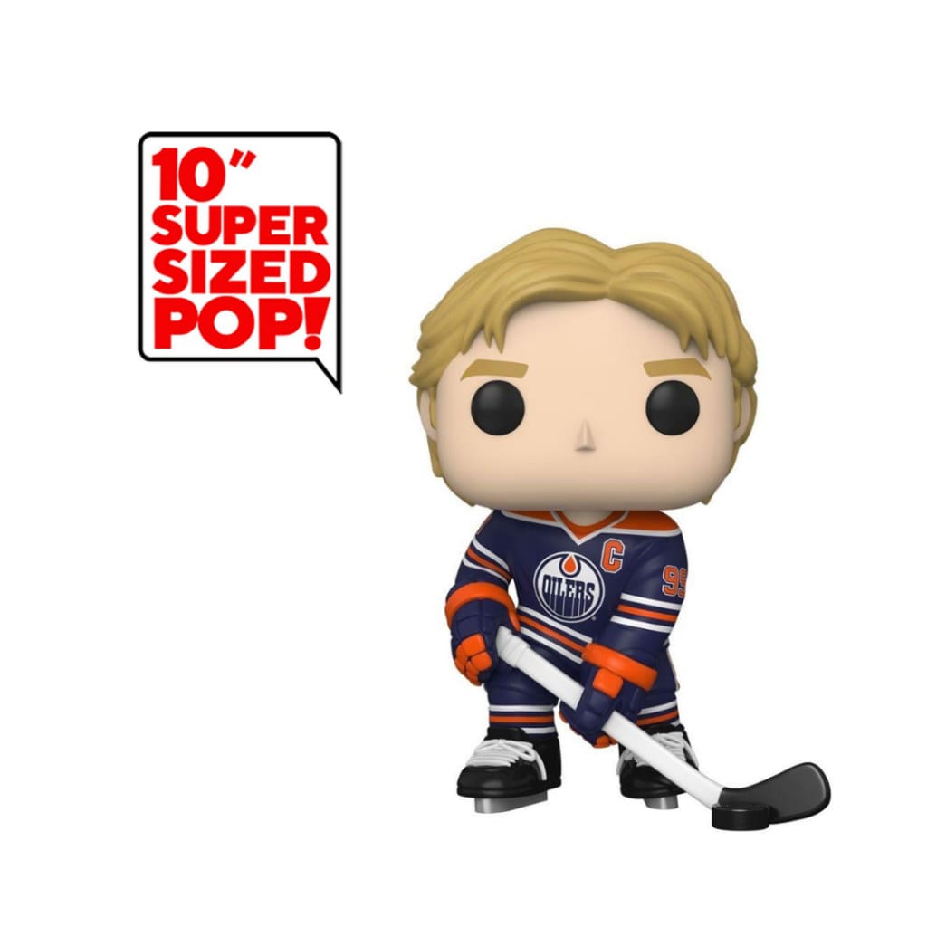 Funko POP 10’’ Wayne Gretzky (Oilers Jersey) - Toys