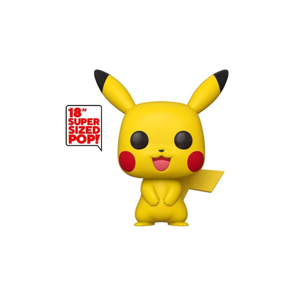 Funko Pop! Games: Pokemon- 18’’ Pikachu - Toy