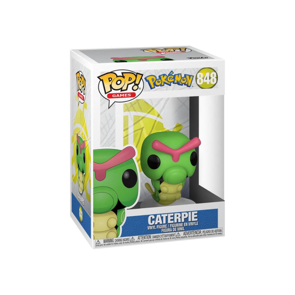 Funko POP! Games: Pokemon Caterpie Vinyl Figure - Toys