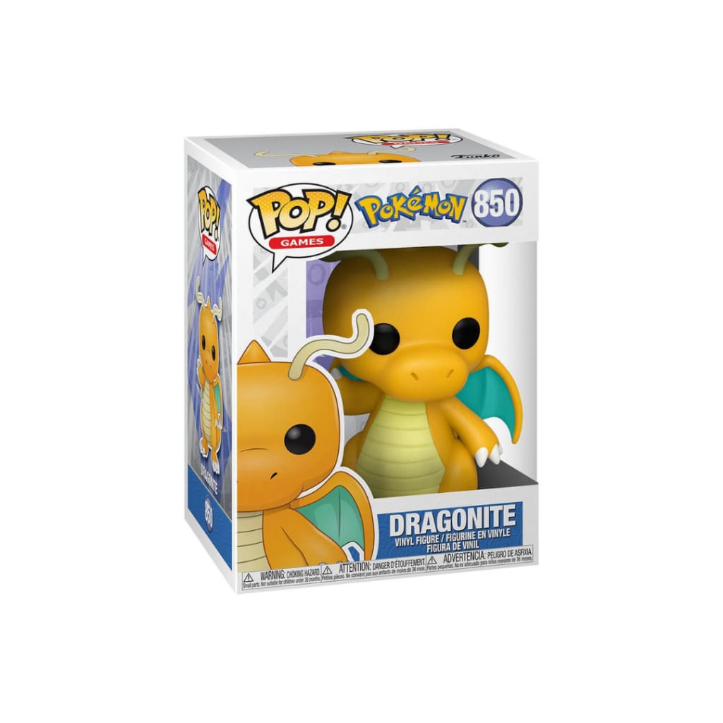 Funko POP! Games: Pokemon Dragonite Vinyl Figure - Toys