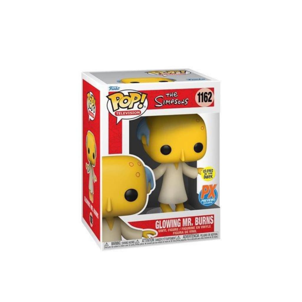 Funko Pop! Television: The Simpsons Mr.Burns Glow PX - Toys