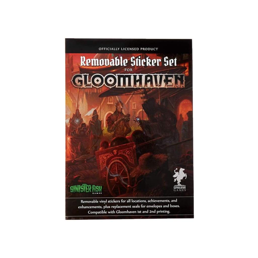 Gloomhaven Removable Stickers - Board Games