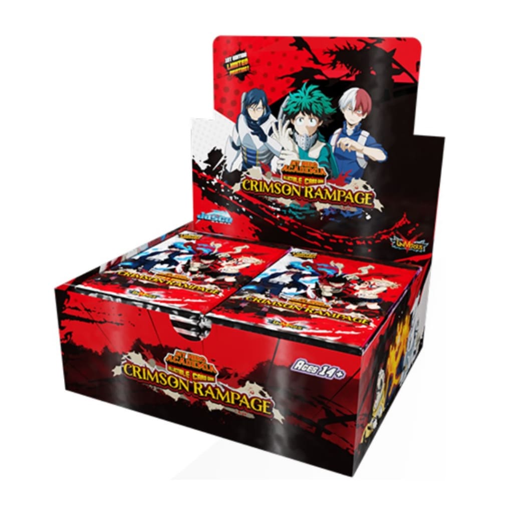 My Hero Academia Universus CCG Booster Box - Crimson
