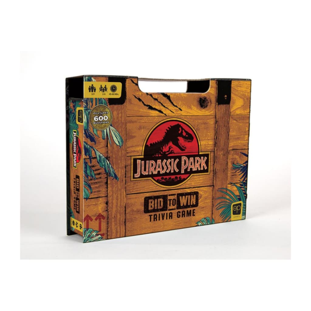Jurassic Park Bid to Win Trivia - Board Games