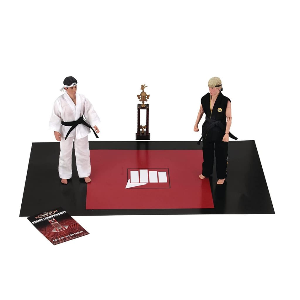 Karate Kid (1984) Tournament 8’’ Clothed Action Figures SET