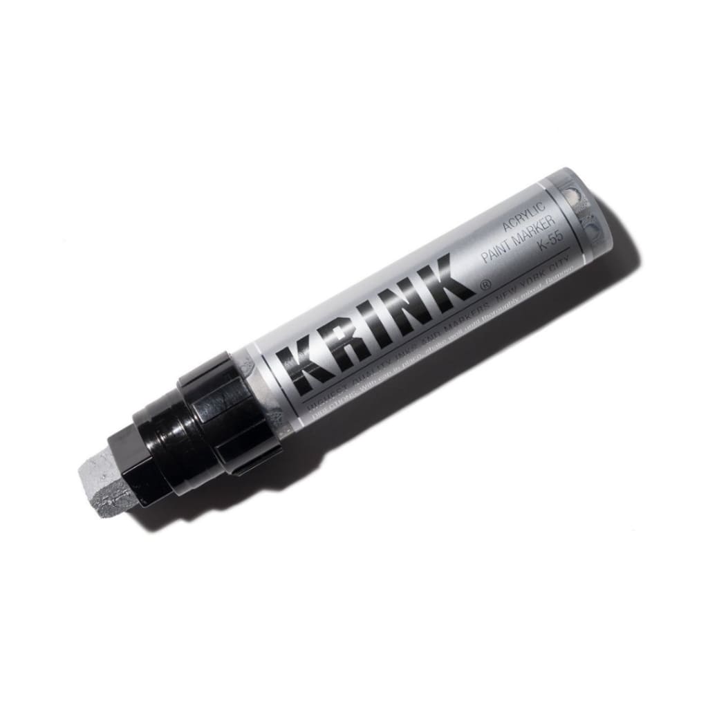 Krink K-55 Acrylic Paint Marker - Silver