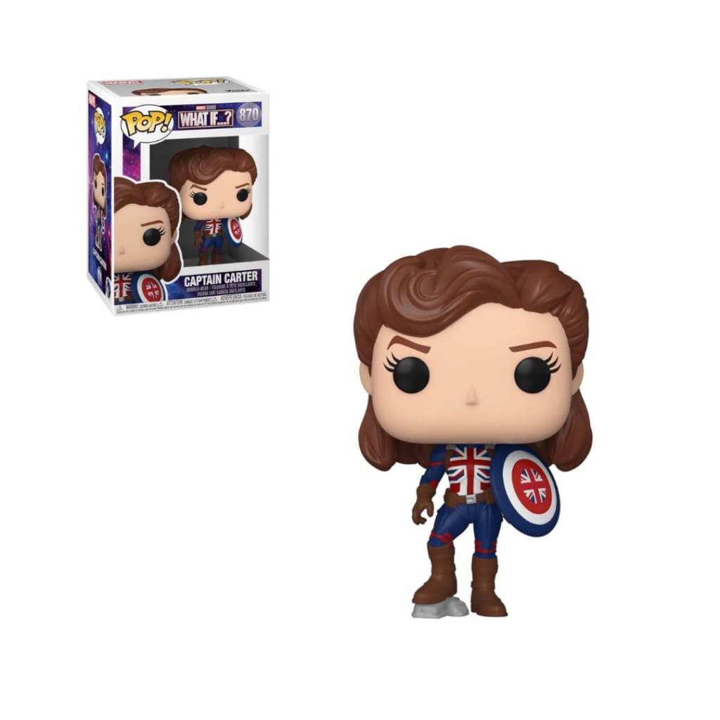 Marvel What If…? Captain Carter Funko Pop! Vinyl - Toys
