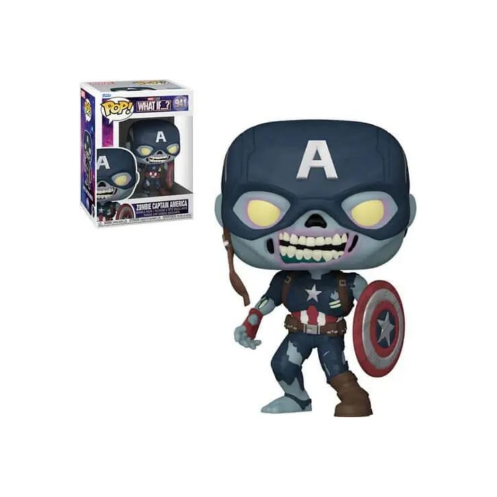 Marvel What If…? Zombie Captain America Funko Pop! Vinyl