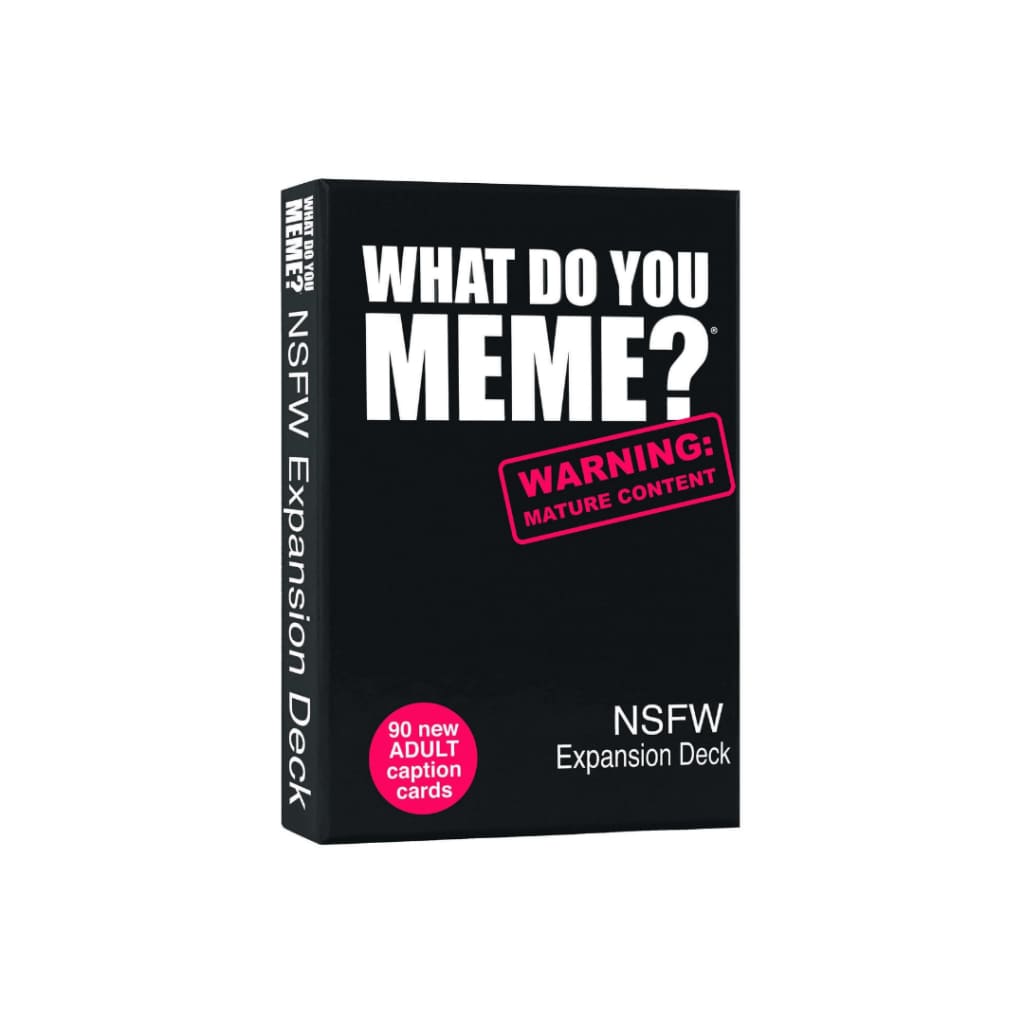 What do you Meme: Nsfw Expansion Pack - Board Games