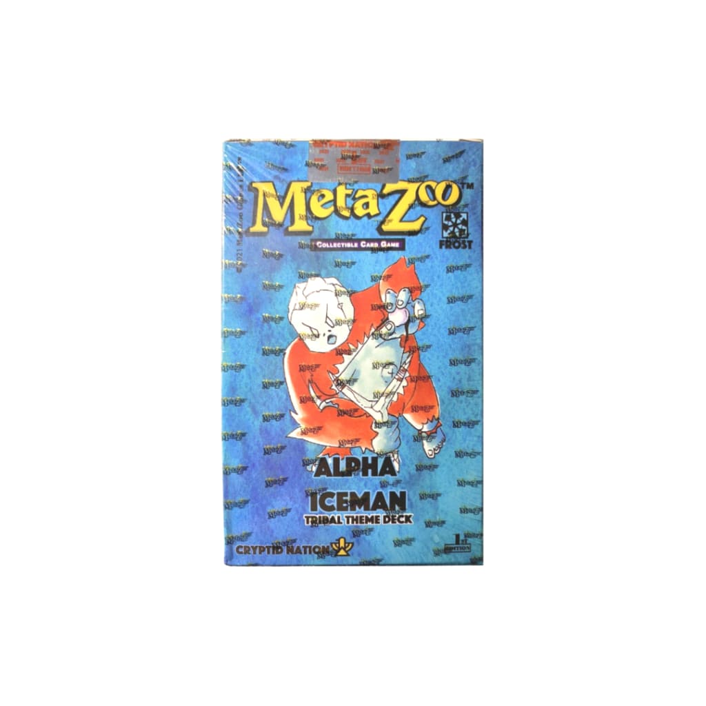 Metazoo Alpha Iceman Tribal Theme Deck - Collectible