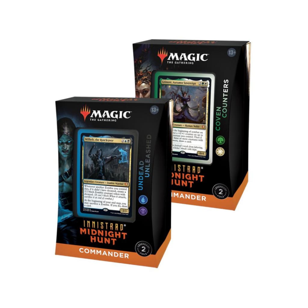 MTG - Innistrad: Midnight Hunt - Commander Deck - Set of 2