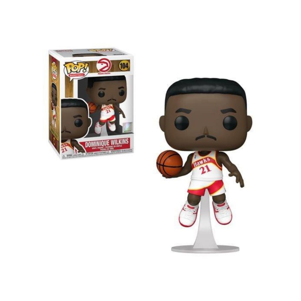 NBA Legends Atlanta Hawks Dominique Wilkins Funko Pop!