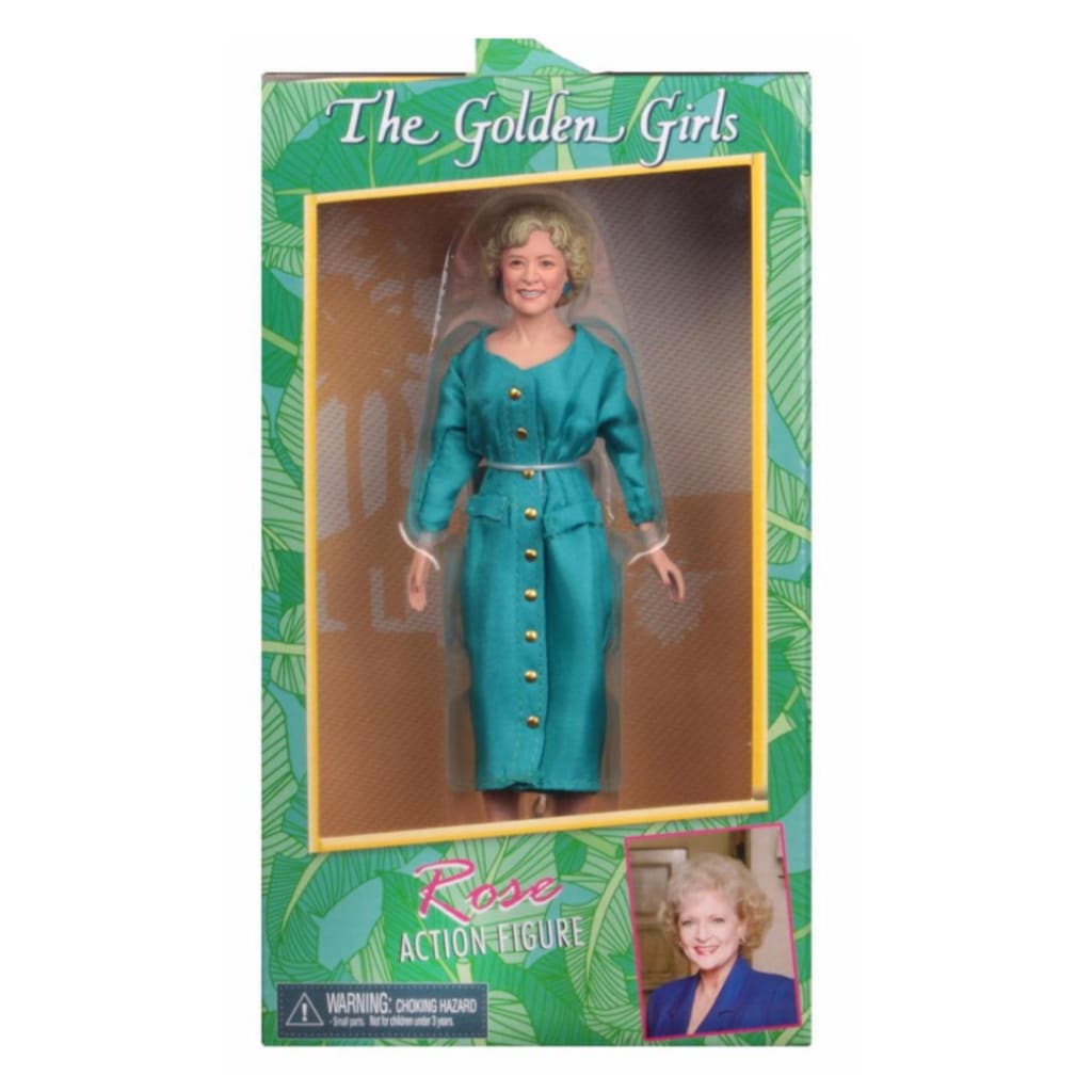 NECA Golden Girls Rose Clothed 8 Inch Action Figure