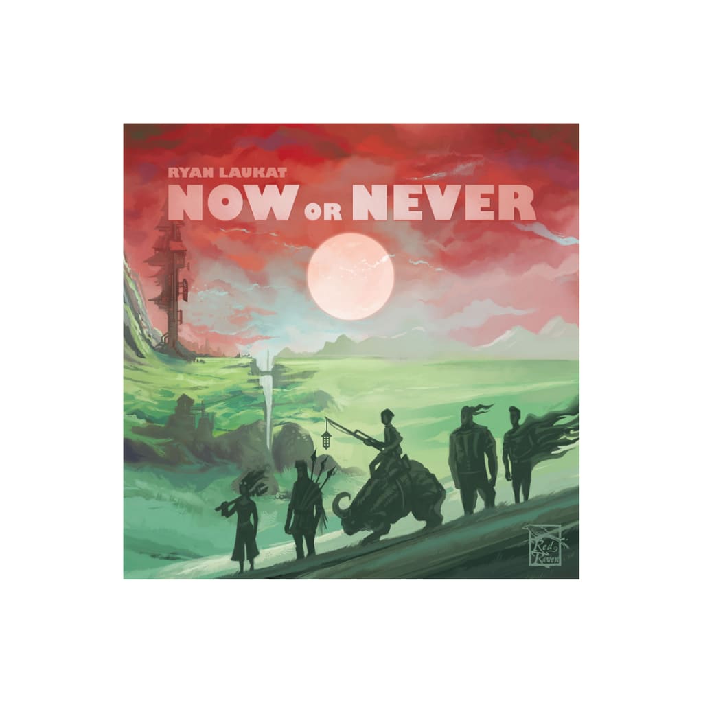 NOW OR NEVER Red Raven Games - Board