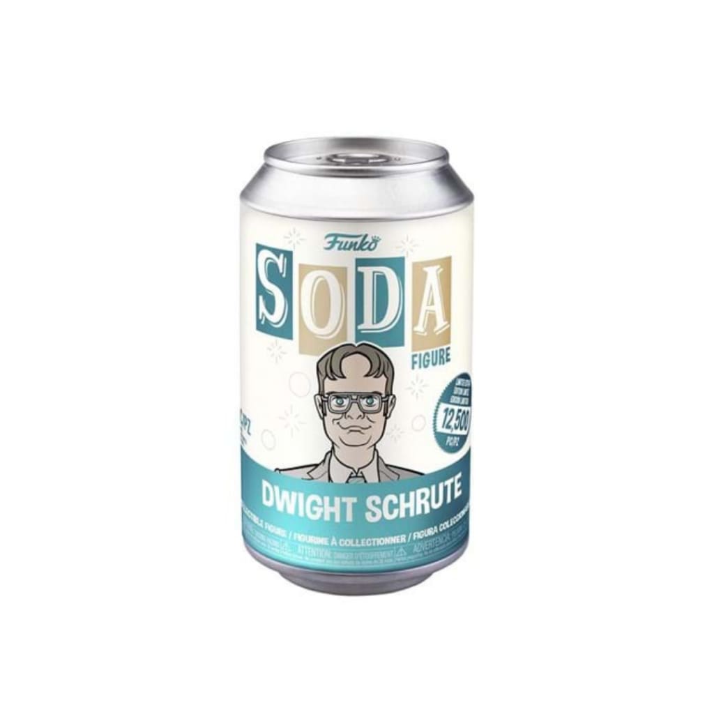 The Office Dwight Vinyl Soda Figure in Collector Can - Toys