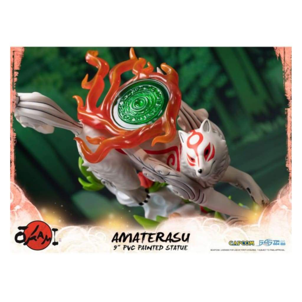 Okami Amaterasu Pcv Statue 9’’ - Toy