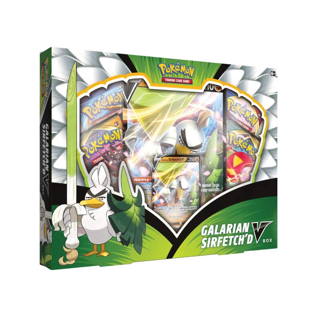 Pokemon V Box Galarian Sirfetch’d - Collection
