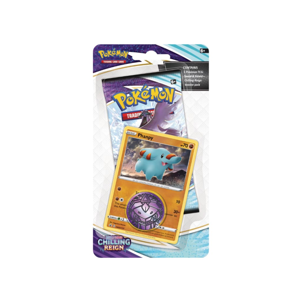 Pokemon Chilling Reign Checklane Blister - Phanpy
