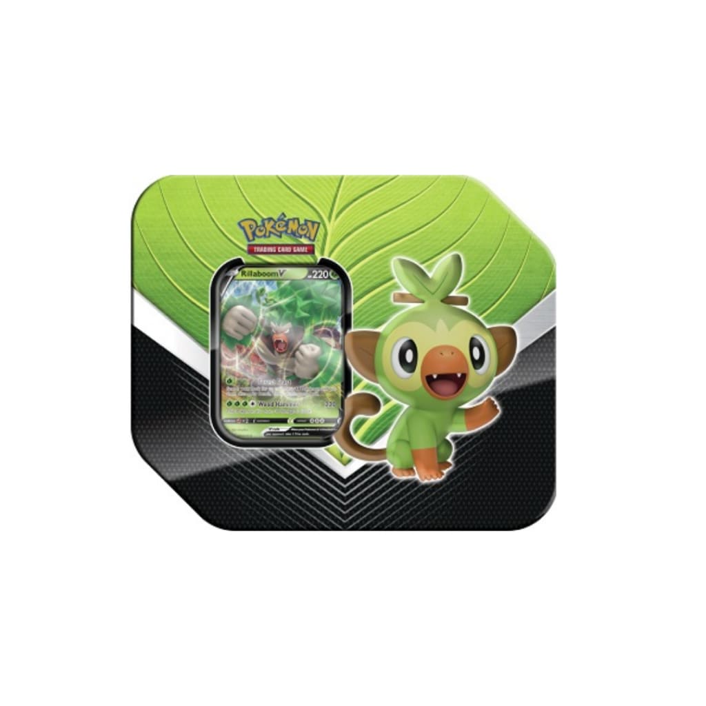 Pokemon Galar Partners Tins - Rillaboom V - Tin