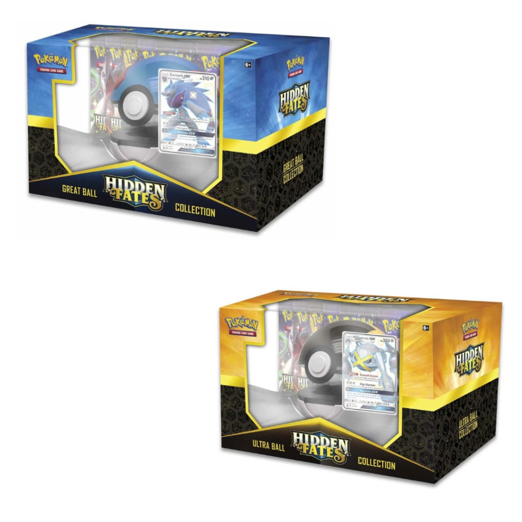 Pokemon Hidden Fates Pokeball Collection Bundle (2 Boxes)