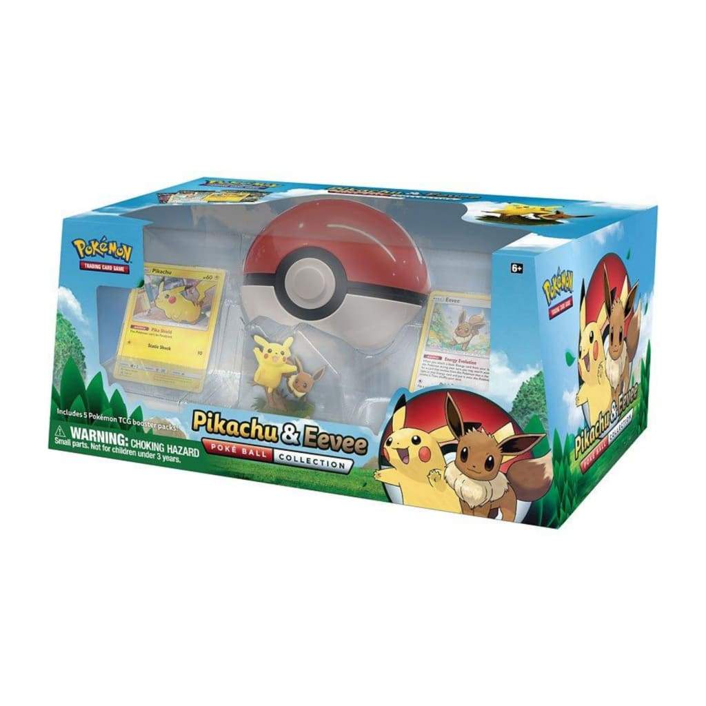 Pokémon TCG: Pikachu & Eevee Poké Ball Collection - Box