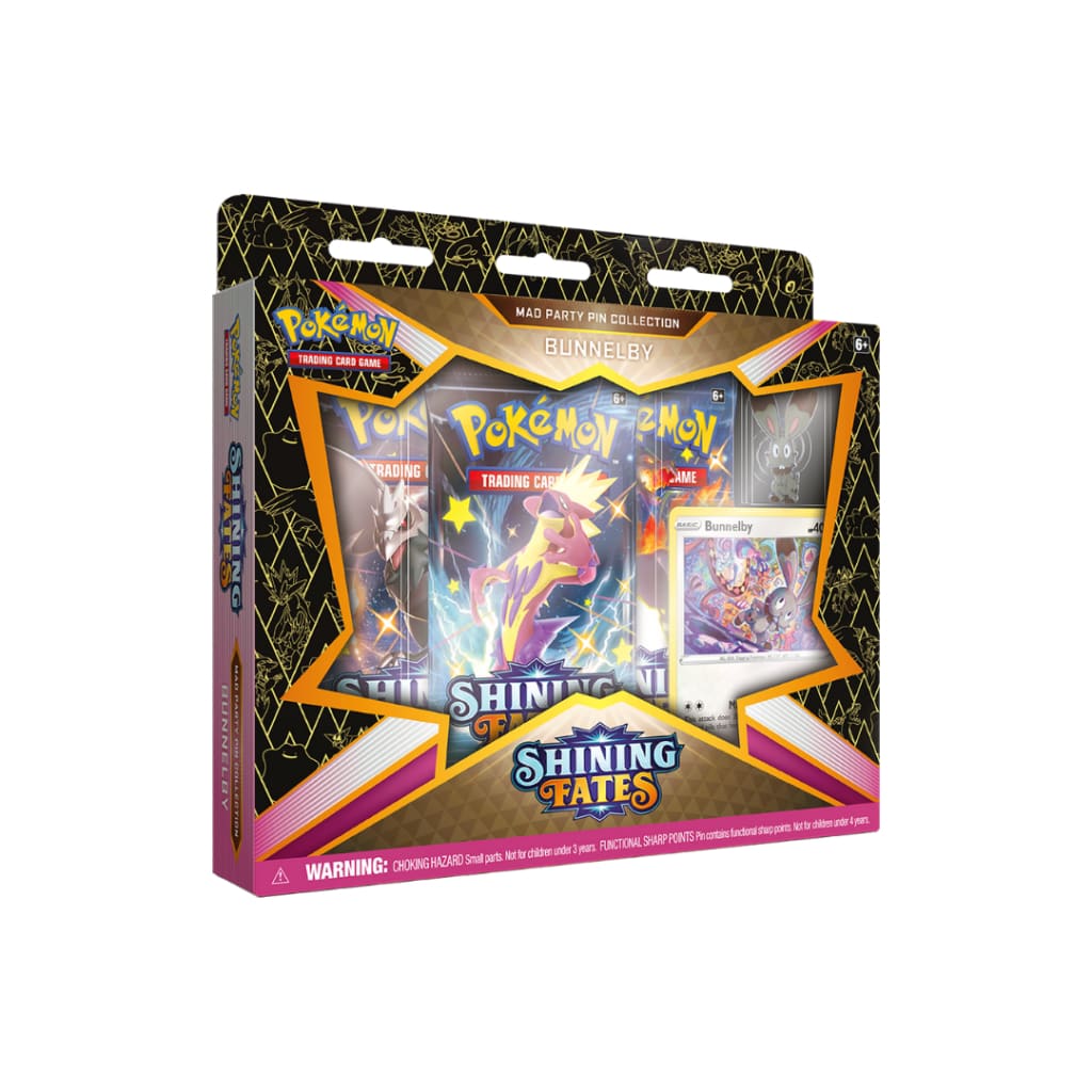 Pokemon - Shining Fates - Mad Party Pin Collection