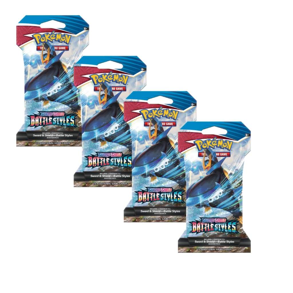 Pokemon SWSH 5 Battle Styles 24 Sleeved Booster Packs - Pack