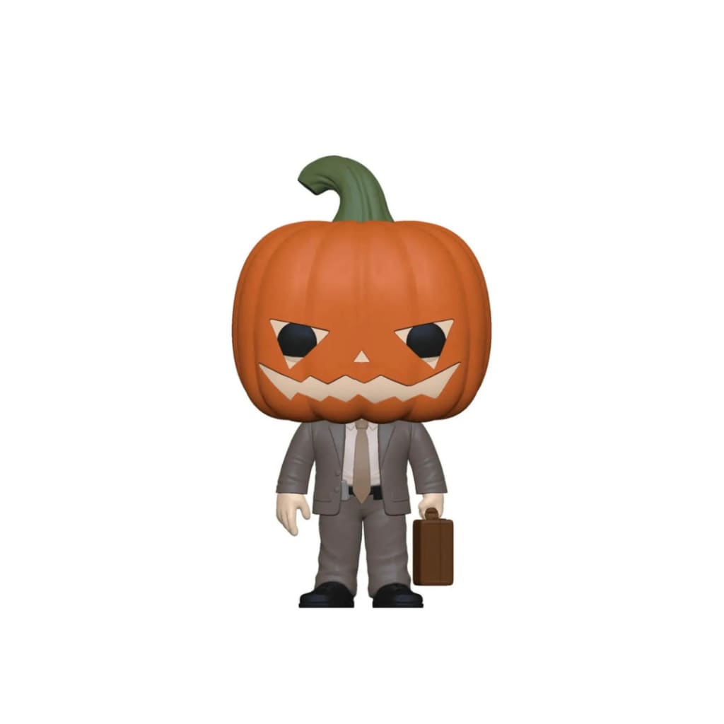 Pop Television The Office Dwight w/Pumpkinhead Funko Vinyl
