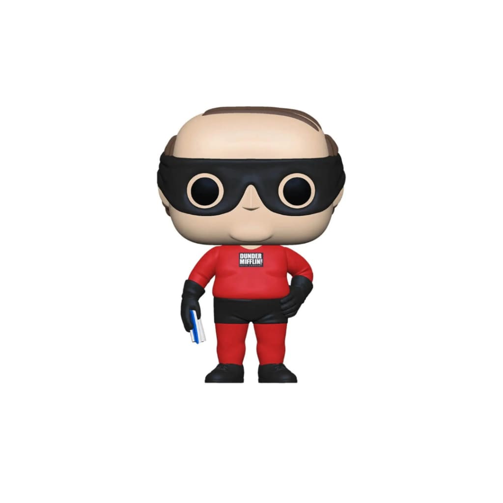 Pop Television The Office Kevin as Dunder Mifflin Superhero